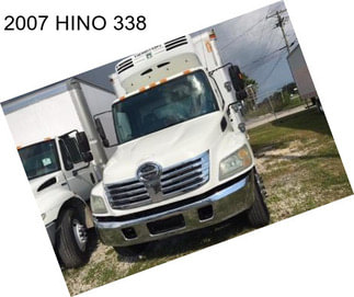 2007 HINO 338