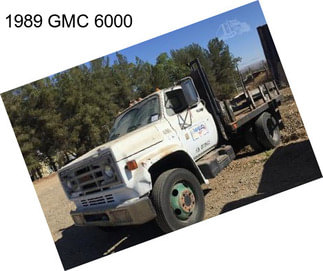 1989 GMC 6000