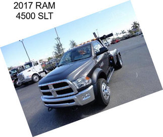 2017 RAM 4500 SLT