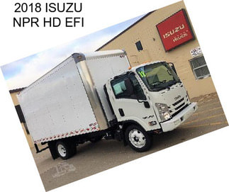 2018 ISUZU NPR HD EFI