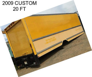 2009 CUSTOM 20 FT