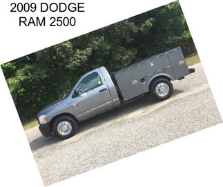 2009 DODGE RAM 2500