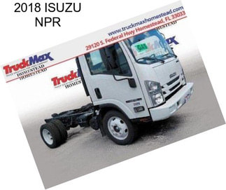 2018 ISUZU NPR