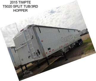 2015 TIMPTE T5020 SPLIT TUB/3RD HOPPER