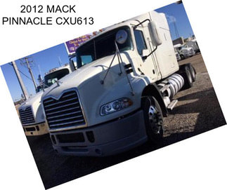 2012 MACK PINNACLE CXU613