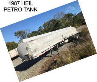 1987 HEIL PETRO TANK