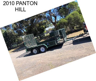 2010 PANTON HILL