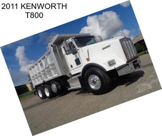 2011 KENWORTH T800