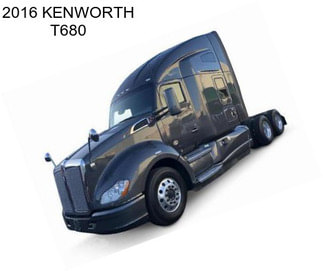 2016 KENWORTH T680