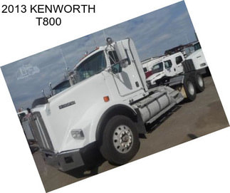 2013 KENWORTH T800