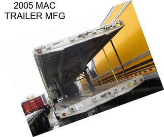 2005 MAC TRAILER MFG