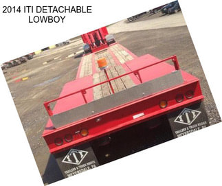 2014 ITI DETACHABLE LOWBOY