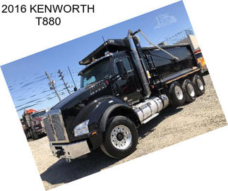 2016 KENWORTH T880