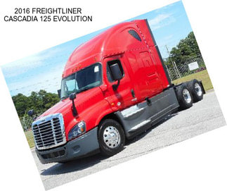 2016 FREIGHTLINER CASCADIA 125 EVOLUTION