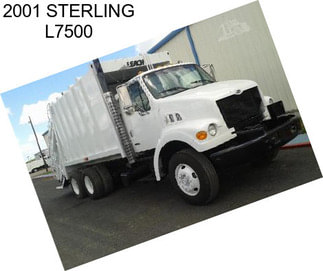 2001 STERLING L7500