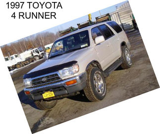 1997 TOYOTA 4 RUNNER