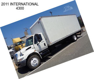 2011 INTERNATIONAL 4300