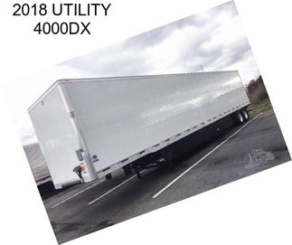 2018 UTILITY 4000DX