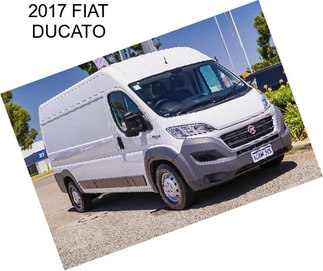 2017 FIAT DUCATO