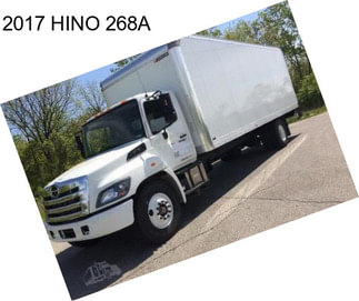 2017 HINO 268A