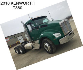 2018 KENWORTH T880