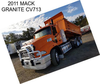 2011 MACK GRANITE CV713