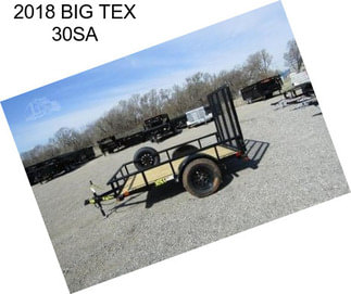 2018 BIG TEX 30SA