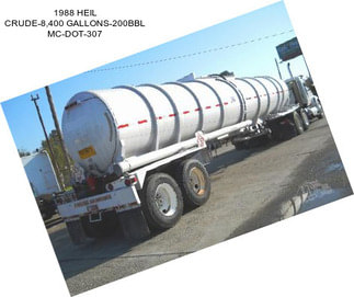 1988 HEIL CRUDE-8,400 GALLONS-200BBL MC-DOT-307