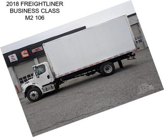 2018 FREIGHTLINER BUSINESS CLASS M2 106