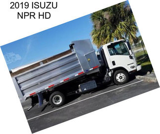 2019 ISUZU NPR HD