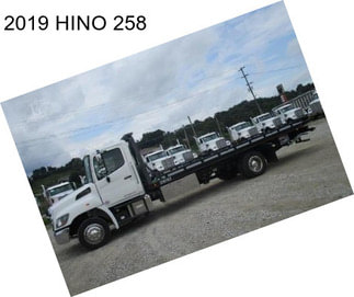 2019 HINO 258