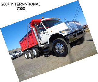 2007 INTERNATIONAL 7500