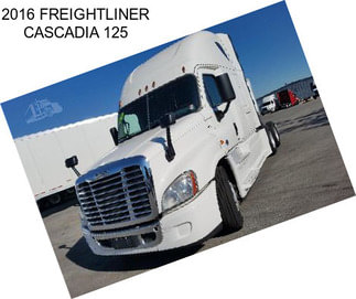 2016 FREIGHTLINER CASCADIA 125