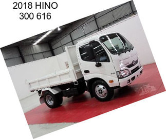 2018 HINO 300 616