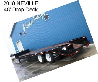 2018 NEVILLE 48\' Drop Deck