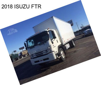 2018 ISUZU FTR