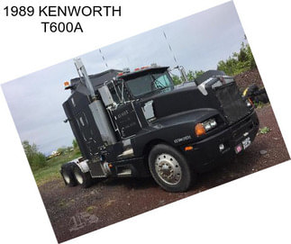 1989 KENWORTH T600A