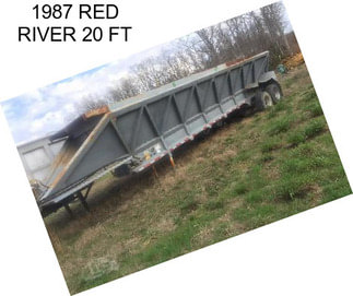 1987 RED RIVER 20 FT