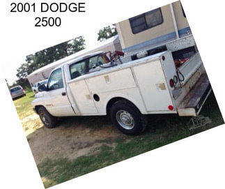 2001 DODGE 2500