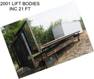 2001 LIFT BODIES INC 21 FT