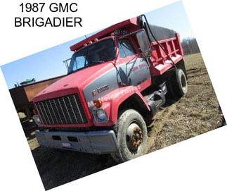 1987 GMC BRIGADIER