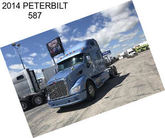 2014 PETERBILT 587