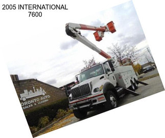 2005 INTERNATIONAL 7600