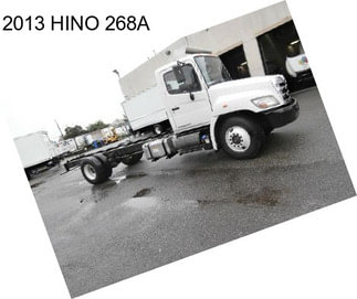 2013 HINO 268A