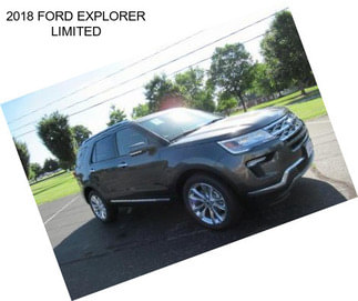 2018 FORD EXPLORER LIMITED