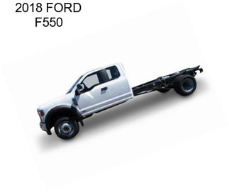 2018 FORD F550