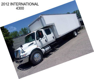 2012 INTERNATIONAL 4300