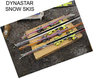 DYNASTAR SNOW SKIS