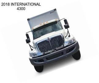 2018 INTERNATIONAL 4300