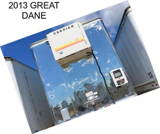 2013 GREAT DANE